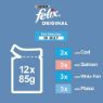 Picture of Felix Pouch Original Fish Selection in Jelly 85g 12-Pack x 4