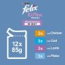 Picture of Felix Pouch Original Kitten Mixed Selection in Jelly 85g 12-Pack x 4