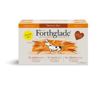 Picture of Forthglade Complete Adult Dog Tray 395g Variety 12pk