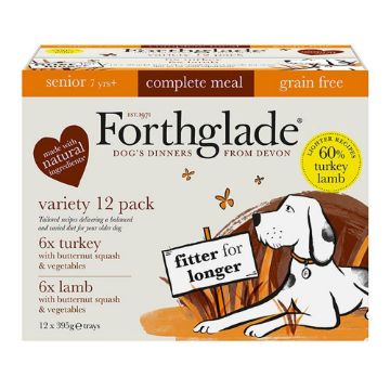 Picture of Forthglade Complete Senior Grain Free 395g Variety 12pk 