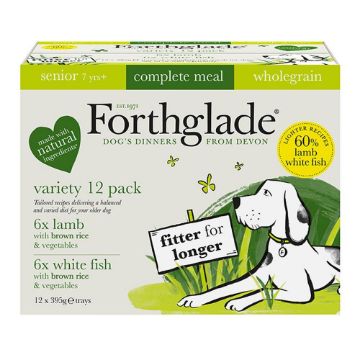 Picture of Forthglade Complete Senior Wholegrain 395g Variety 12pk