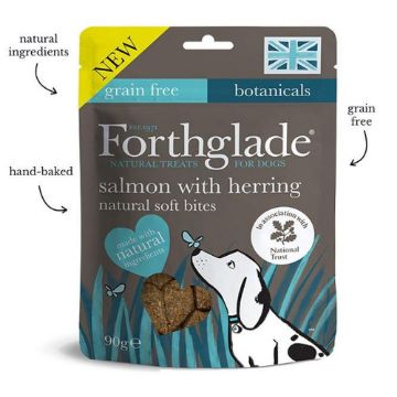 Picture of Forthglade Natural Soft Bites Salmon & Herring (NT) 90g x 8