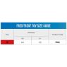 Picture of ROGZ Fred Medium Treat Ball Blue 2½" x 1