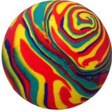 Picture of Dog Life Floaties Rubber Swirl Balls 3" x 12