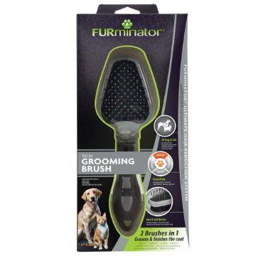 Picture of FURminator Dual Grooming Brush x 1