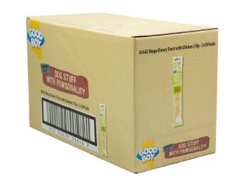 Picture of Good Boy Dog Treats Mega Chewy Twists with Chicken 70g x 18