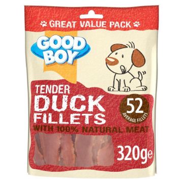 Picture of Good Boy Dog Treats Tender Duck Fillets 320g x 5