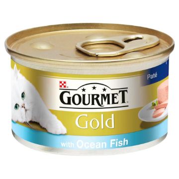 Picture of Gourmet Gold Cat Can Ocean Fish Pate 85g x 12