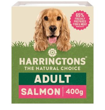 Picture of Harringtons Dog Tray Salmon & Potato 400g x 8