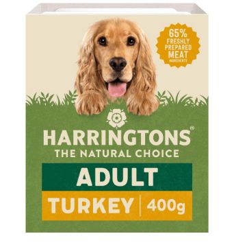 Picture of Harringtons Dog Tray Turkey & Potato 400g x 8