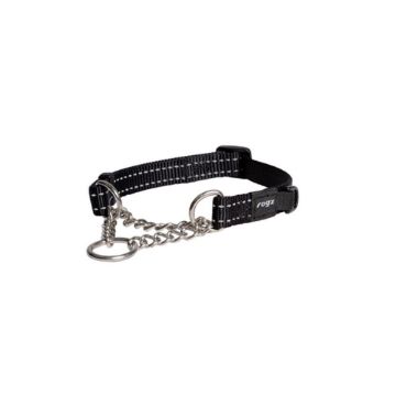 Picture of ROGZ Control Chain Collar Black Medium 31-45cm x 1