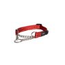 Picture of ROGZ Control Chain Collar Red Medium 31-45cm x 1