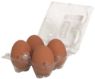 Picture of Supa Rubber Hen Nest Eggs Box 4 Eggs x 1