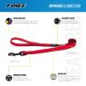 Picture of ROGZ Amphibian Classic Lead Red Medium