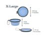 Picture of Henry Wag Silicone Pet Travel Bowl XL 1500ml x 1