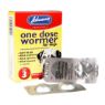 Picture of Johnson's One Dose Wormer (Size 3) Large x 6
