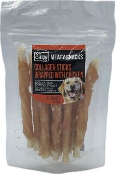 Picture of K9 Chew Co. Collagen Chicken Wrapped Stick 5" 100g x 1