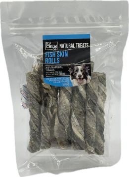 Picture of K9 Chew Co. Fish Skin Rolls 100g x 1