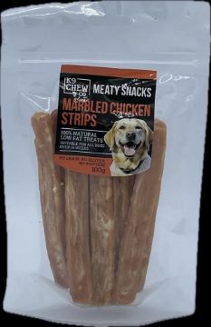 Picture of K9 MS Marbled Chicken Strips 100g x 1