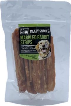 Picture of K9 MS Marbled Rabbit Strips 100g x 1