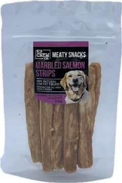 Picture of K9 MS Marbled Salmon Strips 100g x 1