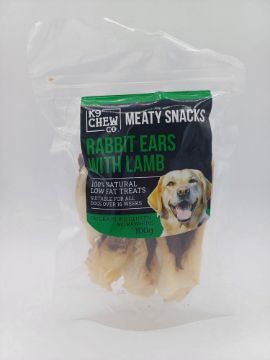 Picture of K9 MS Rabbit Ears with Lamb 100g x 1