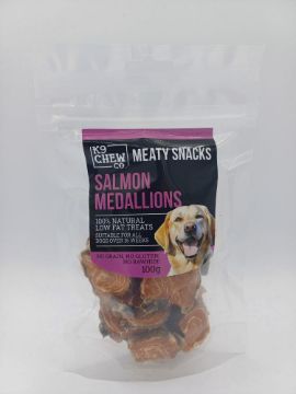 Picture of K9 MS Salmon Medallions 100g x 1