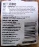 Picture of K9 Chew Co. Meaty Snacks Sticks Beef 100g x 1