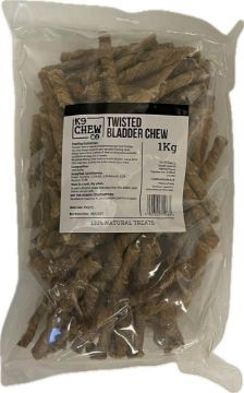 Picture of K9 Chew Co. Twisted Bladder 1kg x 1
