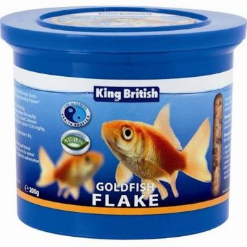 Picture of King British Goldfish Flake 200g x 1