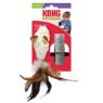 Picture of KONG Cat Toy Refillable Catnip Feather Mouse x 1