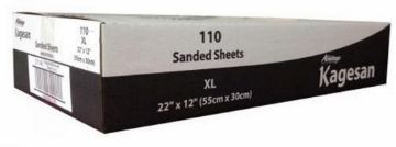 Picture of Kagesan Bulk Box Sandsheets XL Black 22" x 12" x 110