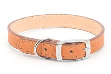 Picture of Ancol Heritage Leather Collar Tan Size 2 14" x 1