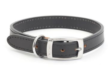 Picture of Ancol Heritage Leather Collar Black Size 5 20" x 1