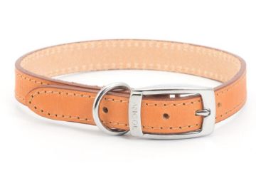 Picture of Ancol Heritage Leather Collar Tan Size 5 20" x 1