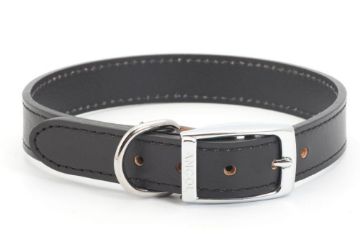Picture of Ancol Heritage Leather Collar Black 24" x 1
