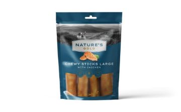 Picture of Nature's Gold Chewy Sticks Large with Chicken 100g x 8