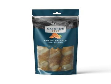 Picture of Nature's Gold Chewy Spirals with Chicken 110g x 5