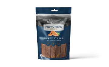 Picture of Nature's Gold Meaty Strips with Chicken 100g x 8