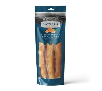 Picture of Nature's Gold Chewy Sticks XL with Chicken 210g x 6