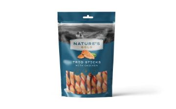 Picture of Nature's Gold Trio Sticks with Chicken 100g x 9