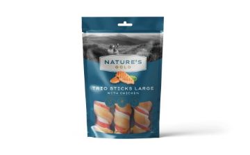 Picture of Nature's Gold Trio Sticks Large with Chicken 90g x 9