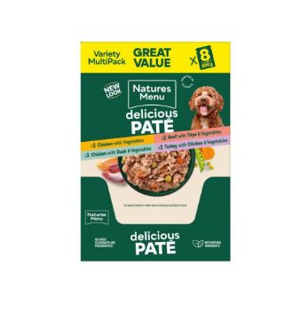 Picture of Natures Menu Adult Dog Pouch Mixed Multipack 300g x 8