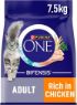Picture of Purina One Adult Cat Chicken & Whole Grains 7.5kg x 1