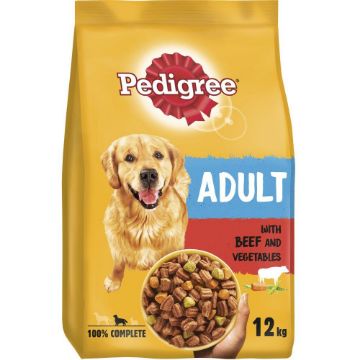 Picture of Pedigree Adult Beef & Veg 12kg