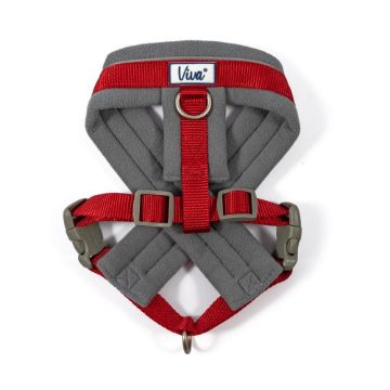 Picture of Ancol Viva Padded Harness Small 36-42cm Red x 1