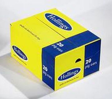 Picture of Hollings Pigs Ears in Boxes x 20