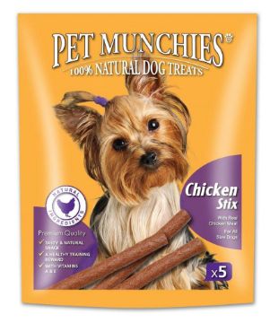 Picture of Pet Munchies Dog Stix Chicken 50g x 5 x 10