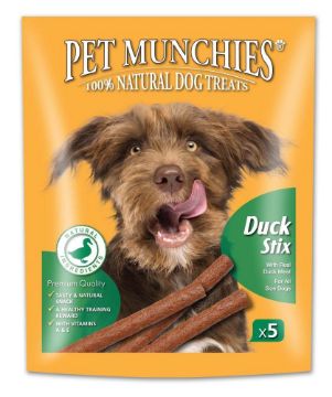 Picture of Pet Munchies Dog Stix Duck 50g x 5 x 10