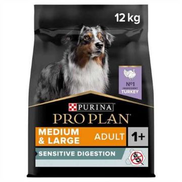 Picture of Pro Plan Medium Adult Dog Sensitive Digestion Grain Free Turkey 12kg